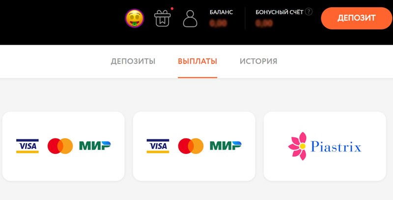 Способы оплаты на платформе